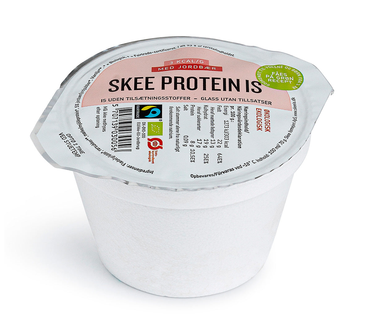 Skee Protein Is med jordbær